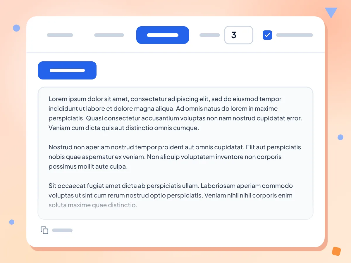 Lorem-ipsum-Generator mit 3 Absätzen und aktiviertem klassischem Anfang, darunter drei Absätze lateinischer Platzhaltertext